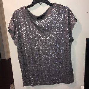 Forever 21 Women’s Size L Sequin Blouse